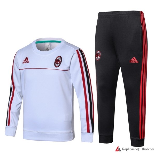 Chandal Milan Niño 2017-2018 Blanco